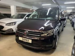 Black berry metallic Gebraucht 2019 VW Caddy Maxi Trendline Van / Kleinbus | 22.900 € (Fairer Preis)