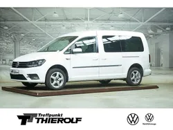 Weiß Gebraucht 2015 VW Caddy Maxi Trendline Van / Kleinbus | 15.900 € (Fairer Preis)