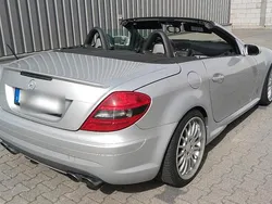 Silber Gebraucht 2004 Mercedes SLK200 AMG line Cabrio | 9.000 €