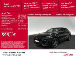 Mythosschwarz metallic Gebraucht 2024 Audi Q8 Ambiente SUV | 78.500 € (Teuer)