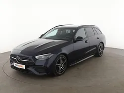 Blau Gebraucht 2021 Mercedes C220 AMG line Kombi | 34.550 € (Teuer)
