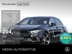 Schwarz Gebraucht 2022 Mercedes A180 Progressive Limousine | 24.240 € (Fairer Preis)