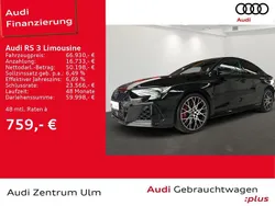 Mythosschwarz metallic Gebraucht 2024 Audi RS3 Ambiente Kleinwagen | 66.930 € (Etwas zu teuer)