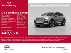 Taifungrau metallic Gebraucht 2022 Audi Q4 e-tron S-Line SUV | 33.390 €