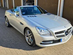 Silber Gebraucht 2014 Mercedes SLK200 Cabrio | 23.400 € (Fairer Preis)