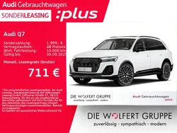 Gletscherweiß metallic Gebraucht 2024 Audi Q7 Ambiente SUV | 77.480 € (Superpreis)