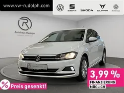 Pure white Gebraucht 2021 VW Polo Active Kleinwagen | 16.647 € (Fairer Preis)