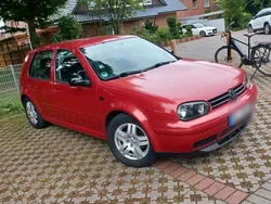 Rot Gebraucht 2000 VW Golf IV Limousine | 1.333 € (Guter Preis)