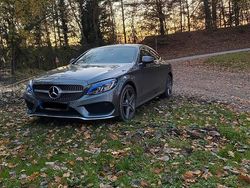 Grau Gebraucht 2017 Mercedes C200 AMG line Coupé | 26.800 €