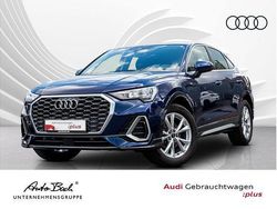 Blau (navarrablau metallic) Gebraucht 2024 Audi Q3 Sportback S-Line SUV | 38.970 € (Fairer Preis)