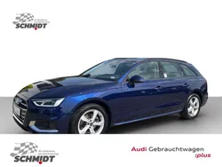 Navarrablau metallic Gebraucht 2024 Audi A4 Advanced Plus Kombi | 32.975 € (Fairer Preis)