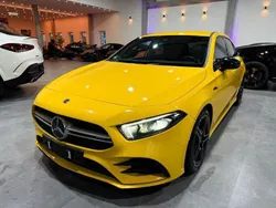 Gelb Gebraucht 2020 Mercedes A35 AMG AMG Limousine | 26.999 € (Superpreis)