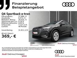 Schwarz Gebraucht 2023 Audi Q4 Sportback e-tron Comfort SUV | 27.888 € (Fairer Preis)