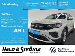 Grau Gebraucht 2024 VW T-Cross Life SUV | 21.660 € (Fairer Preis)