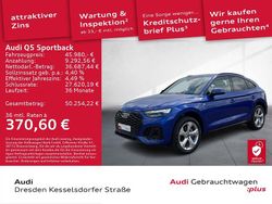 Blau Gebraucht 2024 Audi Q5 Sportback S-Line SUV | 45.980 € (Guter Preis)