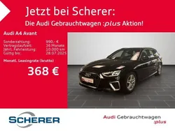 Mythosschwarz metallic Gebraucht 2024 Audi A4 S-Line Kombi | 40.490 € (Etwas zu teuer)