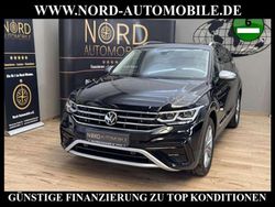 Deep black perleffek (metallic) Gebraucht 2022 VW Tiguan Allspace Elegance SUV | 32.900 € (Fairer Preis)
