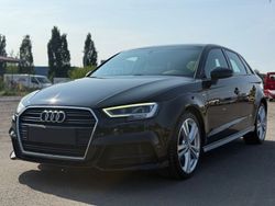 Schwarz Gebraucht 2019 Audi A3 Sportback S-Line Limousine | 16.900 € (Fairer Preis)