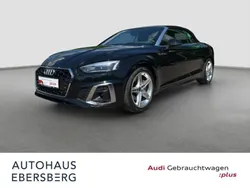 Mythosschwarz metallic Gebraucht 2021 Audi A5 Cabriolet S-Line Cabrio | 37.400 € (Superpreis)