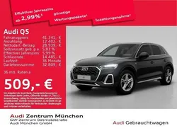 Mythosschwarz metallic Gebraucht 2022 Audi Q5 Ambiente SUV | 41.341 € (Fairer Preis)