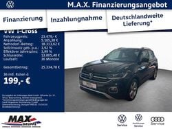 Deep black perleffekt (metallic) Gebraucht 2023 VW T-Cross Style SUV | 23.479 € (Fairer Preis)