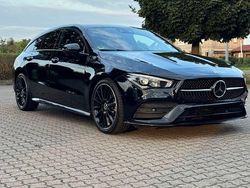 Schwarz Gebraucht 2022 Mercedes CLA220 Shooting Brake AMG line Kombi | 35.499 € (Etwas zu teuer)
