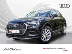 Schwarz (mythosschwarz metallic) Gebraucht 2021 Audi Q3 Design SUV | 25.770 € (Guter Preis)