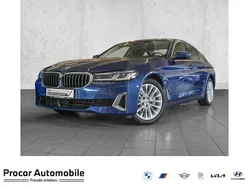 Blau Gebraucht 2021 BMW 540 Luxury Line Limousine | 42.420 € (Fairer Preis)