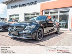 Ung. schwarz unilack Gebraucht 2019 Mercedes C180 AMG line Coupé | 24.995 € (Fairer Preis)