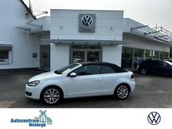 Pure white Gebraucht 2013 VW Golf Cabriolet Cabrio | 11.750 € (Teuer)