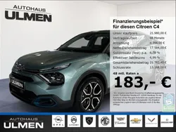 Blau Gebraucht 2023 Citroën e-C4 Feel Limousine | 21.980 € (Etwas zu teuer)