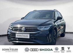 Schwarz Gebraucht 2022 VW Tiguan Allspace R-line SUV | 35.950 € (Guter Preis)
