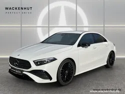 Weiss Gebraucht 2023 Mercedes A250 AMG Limousine | 39.790 € (Etwas zu teuer)