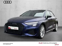 Navarrablau metallic Gebraucht 2024 Audi A3 Sportback e-tron S-Line Limousine | 37.890 € (Teuer)