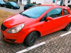 Rot Gebraucht 2008 Opel Corsa | 1.900 € (Guter Preis)