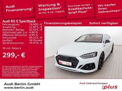 Gletscherweiß metallic Gebraucht 2023 Audi RS5 Sportback Ambiente Limousine | 79.900 € (Teuer)