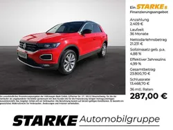 Rot Gebraucht 2021 VW T-Roc Style SUV | 23.640 € (Guter Preis)