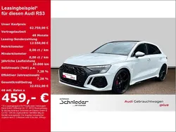 Weiss Gebraucht 2024 Audi RS3 Sportback Ambiente Kleinwagen | 62.750 € (Fairer Preis)