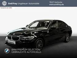 Schwarz uni Gebraucht 2021 BMW 320 Advantage Limousine | 29.890 € (Fairer Preis)