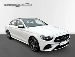 Polarweiss unilack Gebraucht 2022 Mercedes E200 AMG line Limousine | 45.490 € (Fairer Preis)