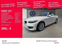 Weiß Gebraucht 2020 BMW 220 Advantage Cabrio | 25.450 € (Guter Preis)