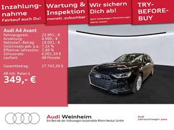 Mythosschwarz metallic Gebraucht 2022 Audi A4 Kombi | 23.991 € (Superpreis)