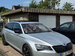Silber Gebraucht 2017 Skoda Superb SportLine Kombi | 18.999 € (Guter Preis)