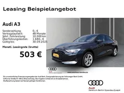 Grau Neu 2025 Audi A3 Sport Limousine | 39.200 € (Guter Preis)
