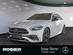 Weiss / opalithweiß Gebraucht 2023 Mercedes C300 AMG Kombi | 39.890 € (Guter Preis)