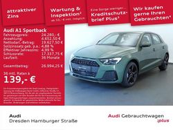 Grün Gebraucht 2024 Audi A1 Sportback Advanced Plus Kleinwagen | 27.890 € (Teuer)