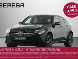 Schwarz Gebraucht 2022 Mercedes GLC300 AMG Coupé | 53.480 € (Etwas zu teuer)