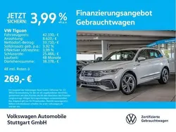 Oryxweiß perlmutteffekt Gebraucht 2024 VW Tiguan R-line SUV | 42.330 € (Fairer Preis)