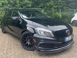 Schwarz Gebraucht 2015 Mercedes A180 AMG line Limousine | 11.990 € (Fairer Preis)