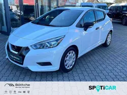 Weiß Gebraucht 2020 Nissan Micra Visia+ Kleinwagen | 13.590 € (Etwas zu teuer)